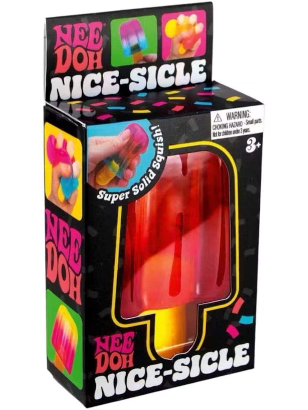 NeeDoh Nice-sicle Popsicle Squishy Fidget Toy NEW